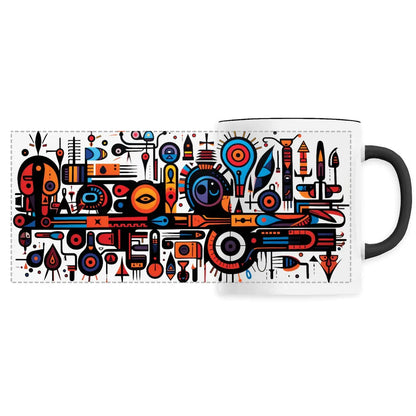 Mug design art contemporain - Cafétoile