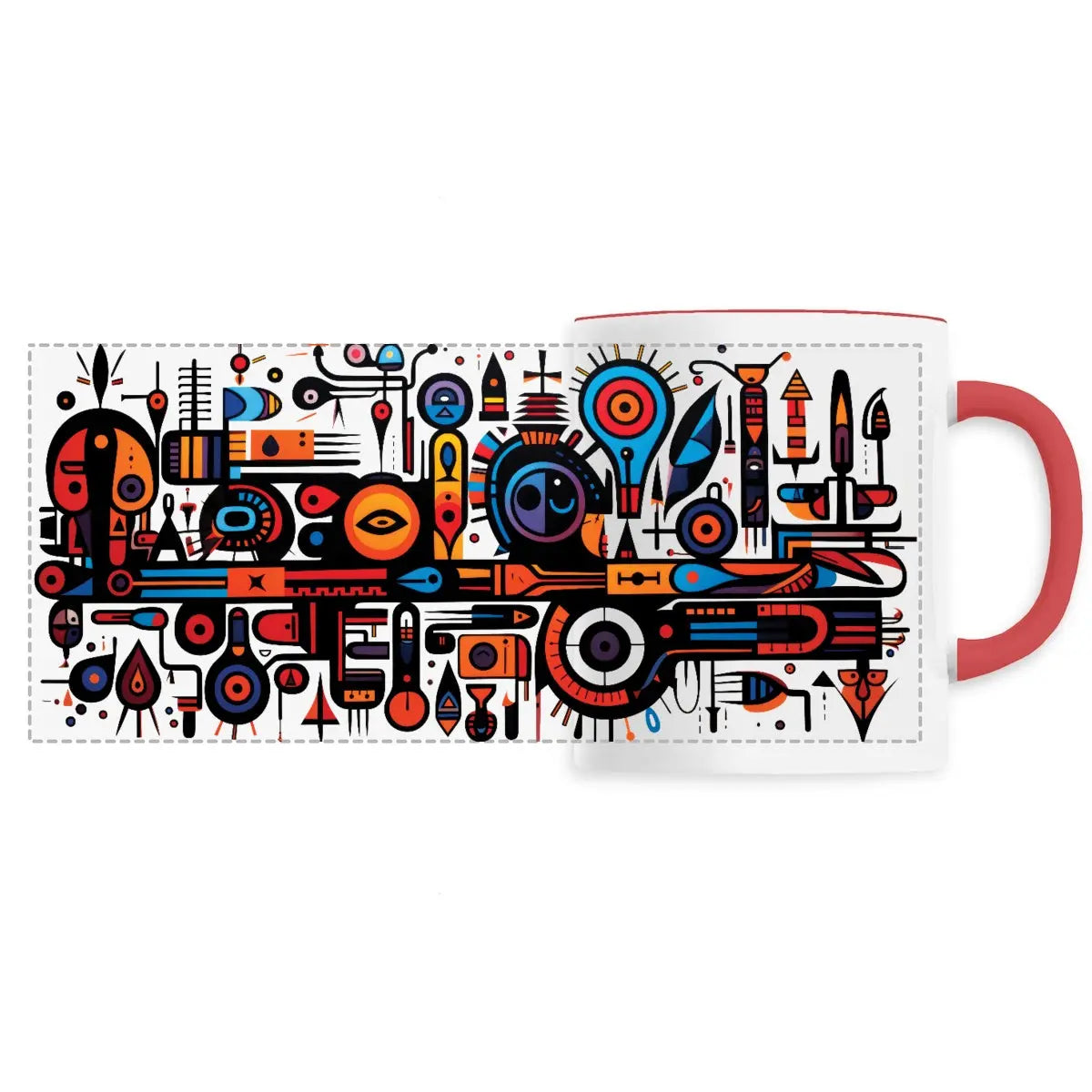 Mug design art contemporain - Cafétoile