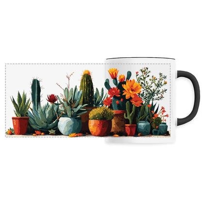 Mug design cactus