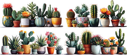 Mug design cactus en pot