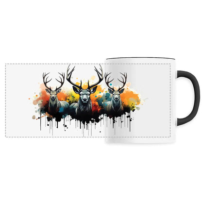 Mug design cerfs