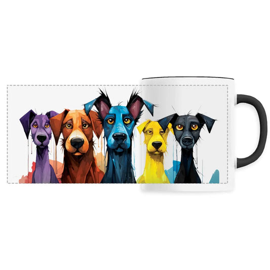 Mug design chiens