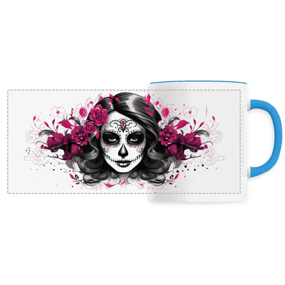 Mug design femme fête des morts - Cafétoile