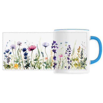 Mug design fleurs sauvages