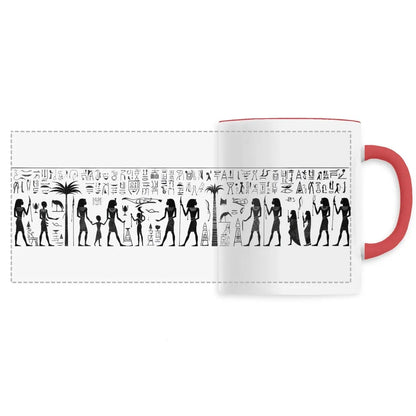 Mug design fresque Egyptienne - Cafétoile