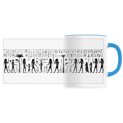 Mug design fresque Egyptienne - Cafétoile