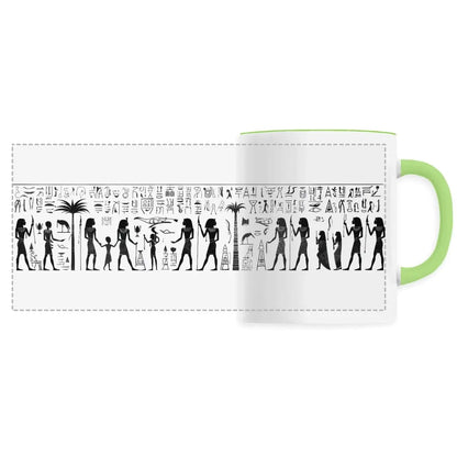 Mug design fresque Egyptienne - Cafétoile