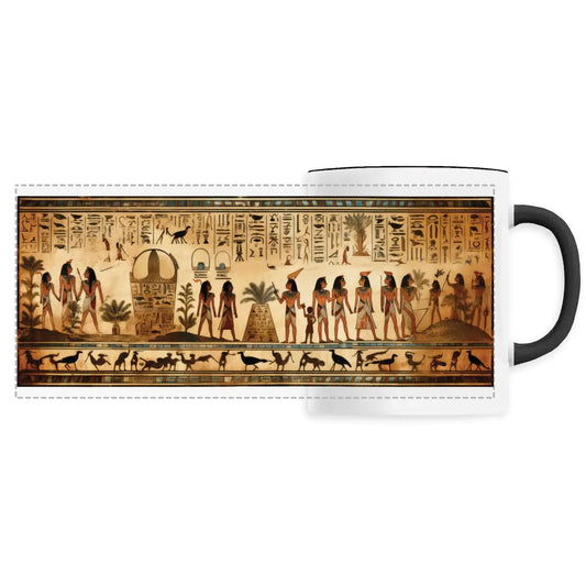 Mug design fresque Egyptienne - Cafétoile