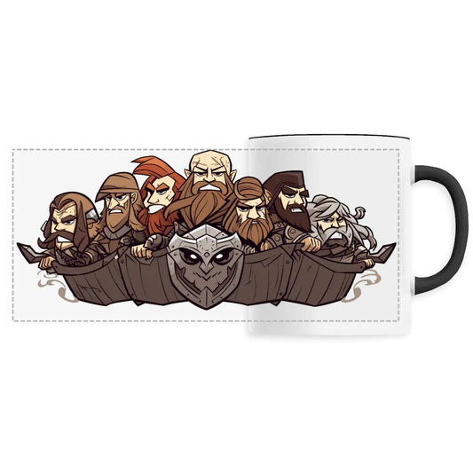 Mug design l'attaque viking - Cafétoile