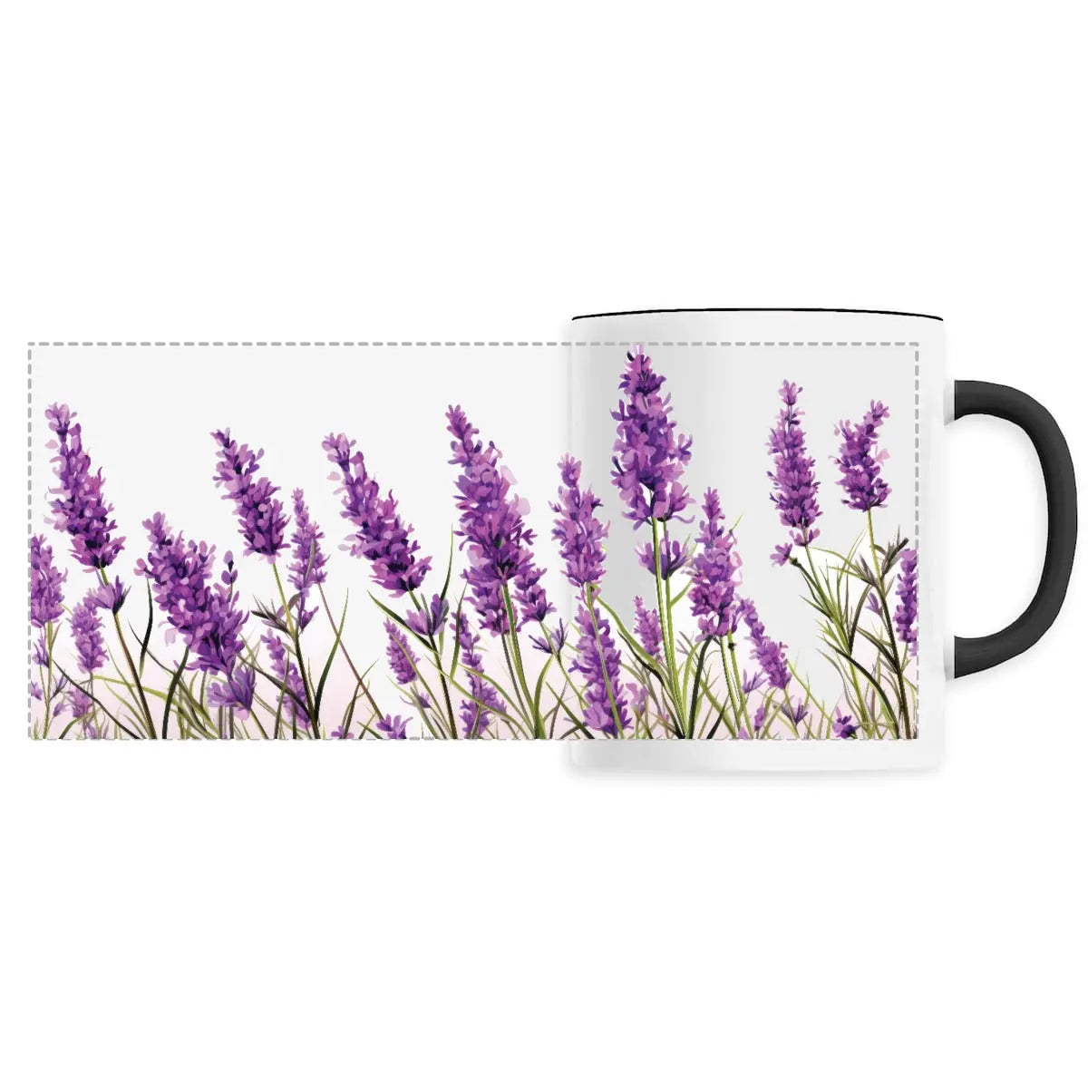 Mug design lavande