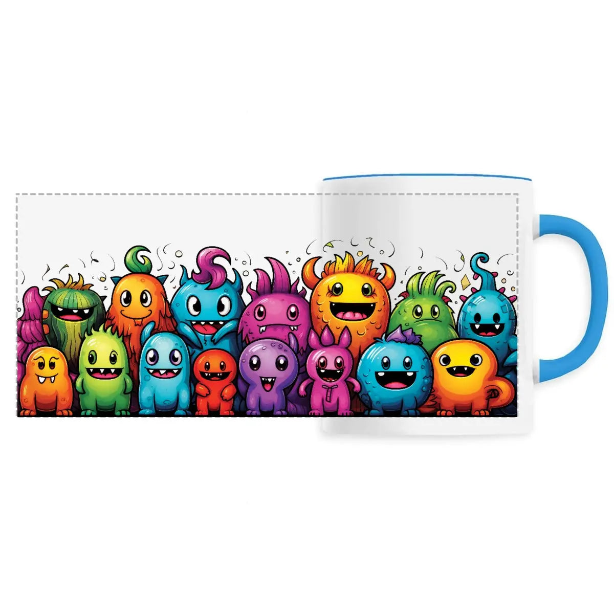 Mug design les ptits monstres - Cafétoile