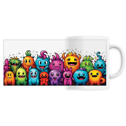 Mug design les ptits monstres - Cafétoile