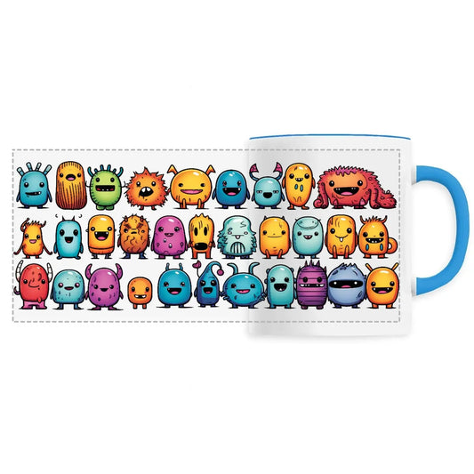 Mug design les ptits monstres - Cafétoile