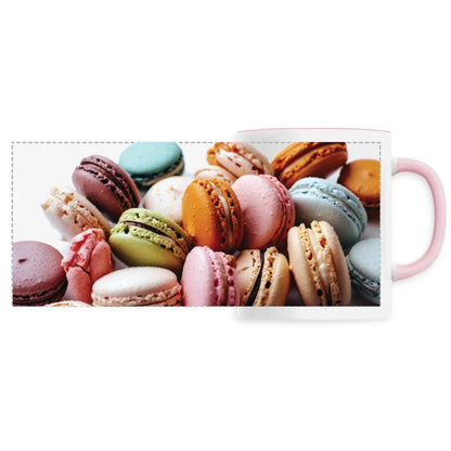 Mug design macarons