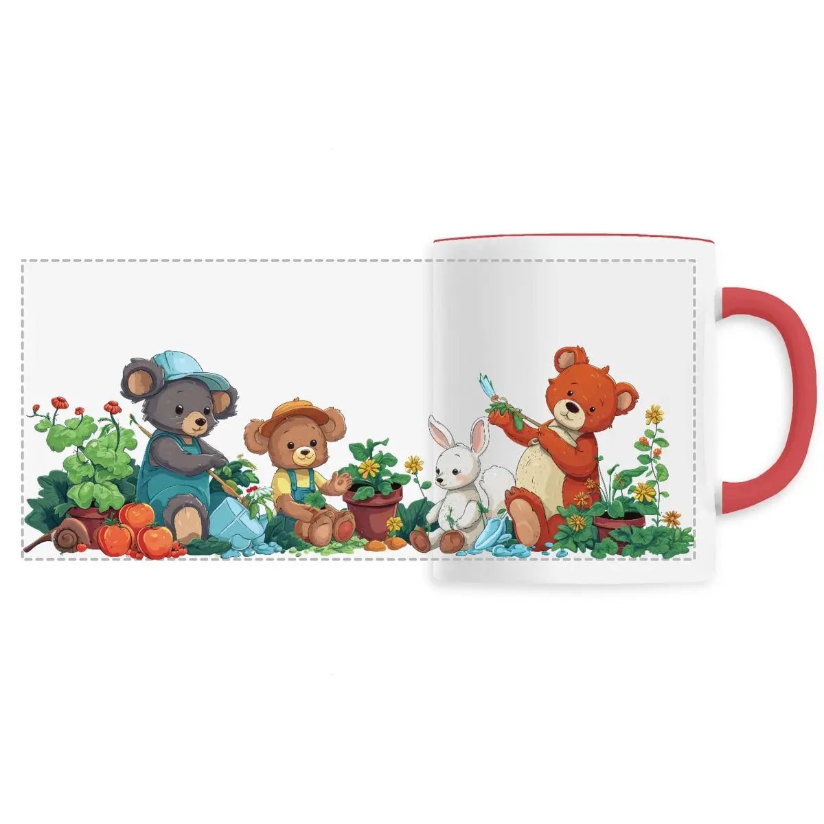 Mug design ours en peluche - Cafétoile