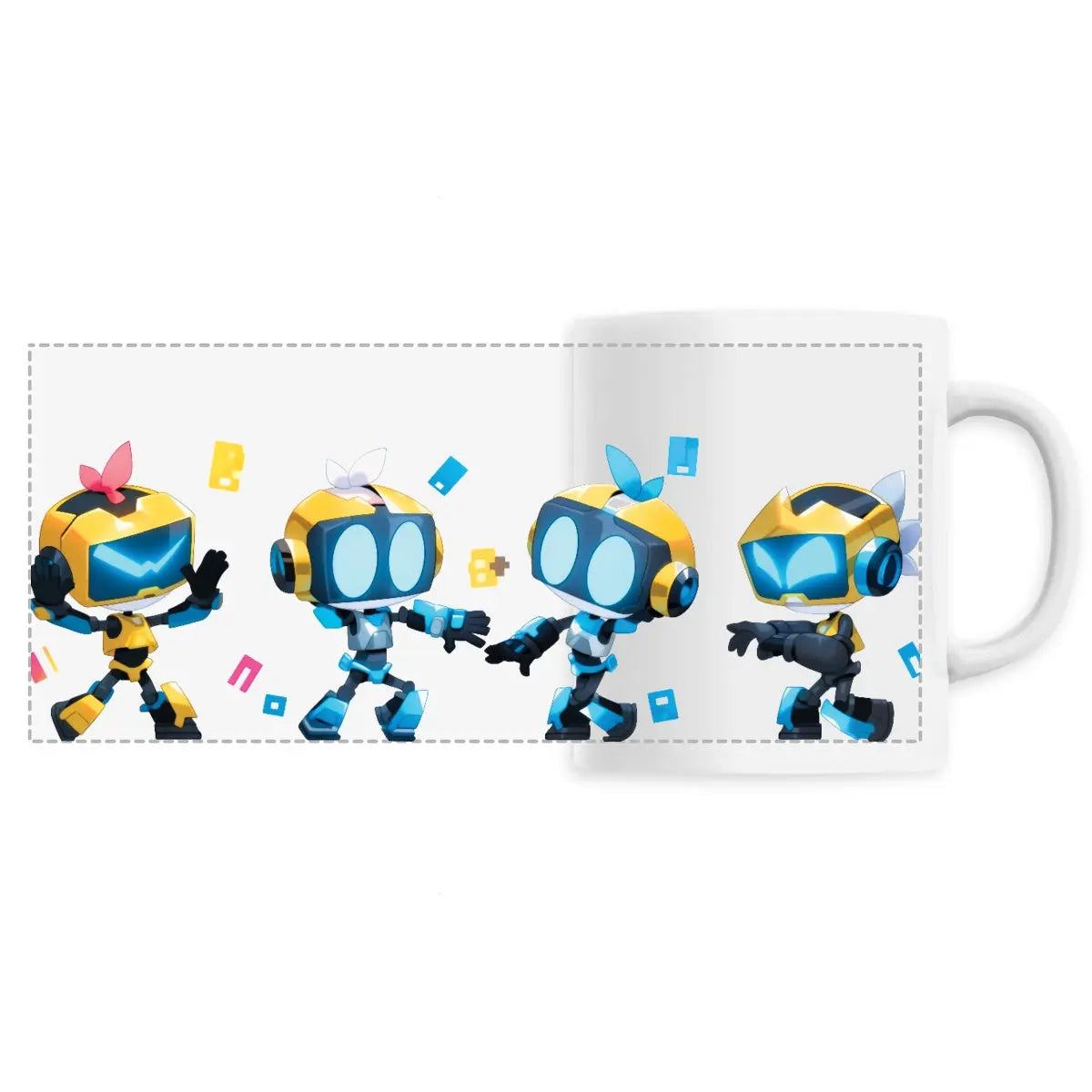 Mug design robots jouet - Cafétoile