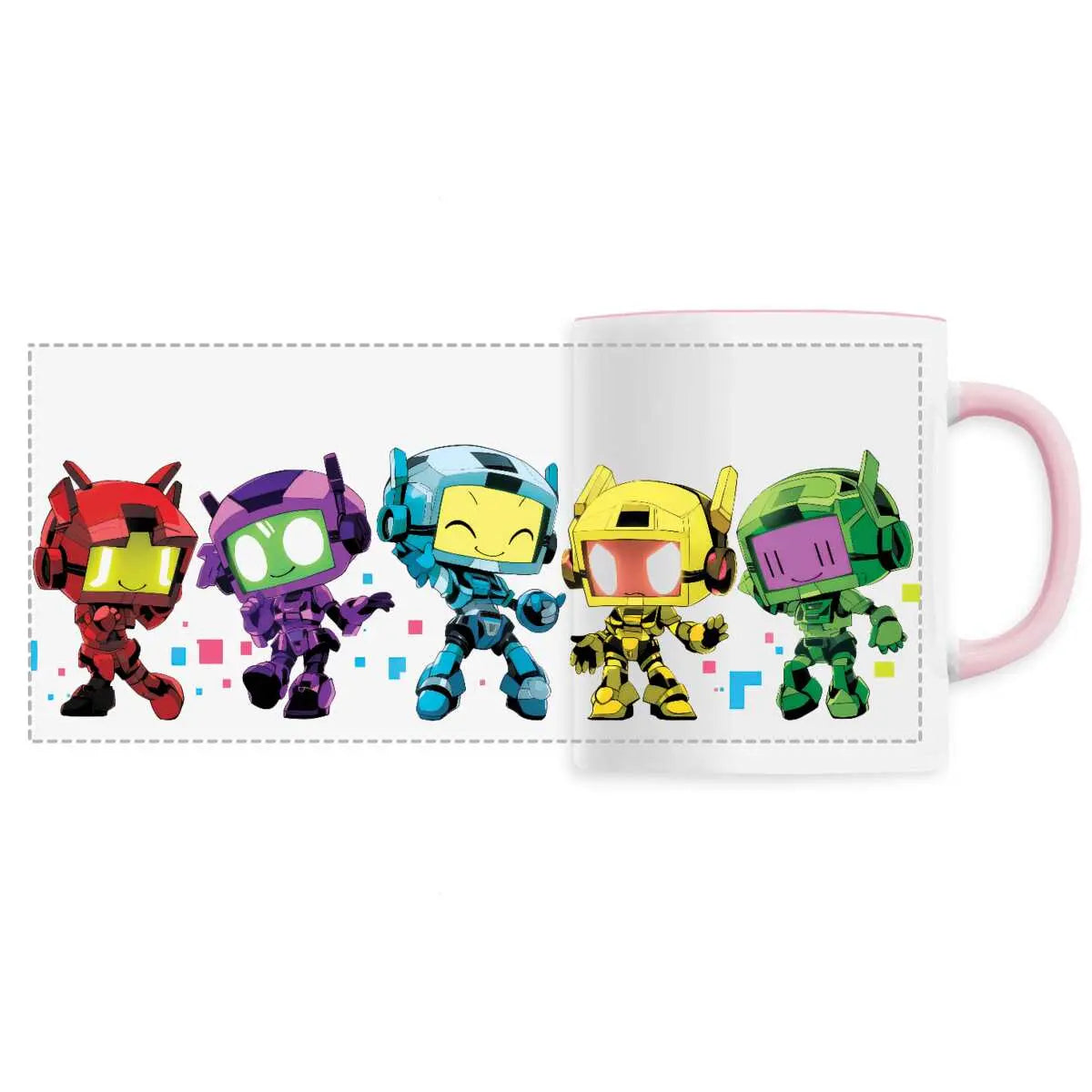 Mug design robots jouet - Cafétoile