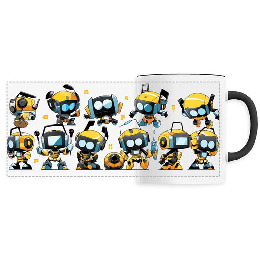 Mug design robots jouet - Cafétoile