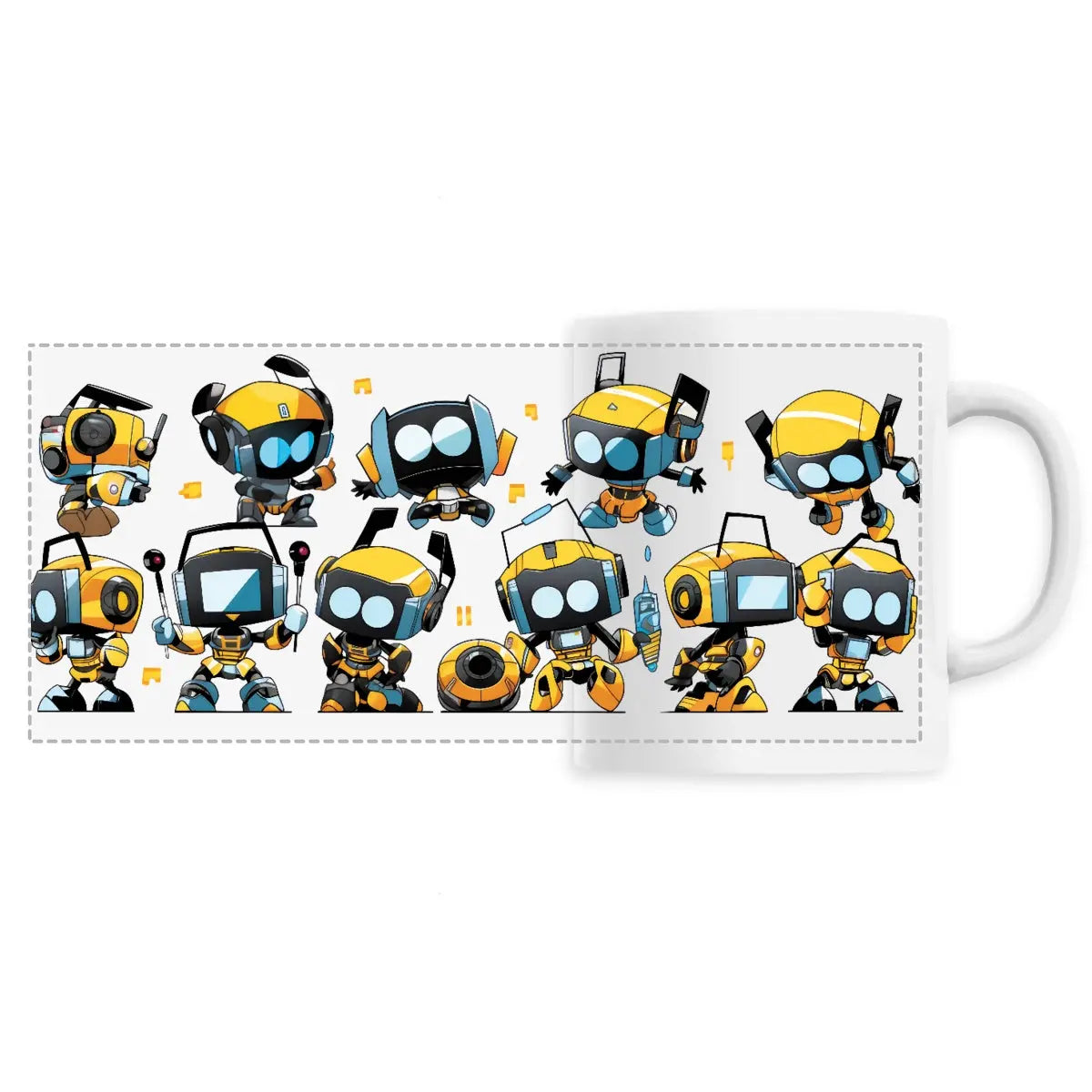 Mug design robots jouet - Cafétoile