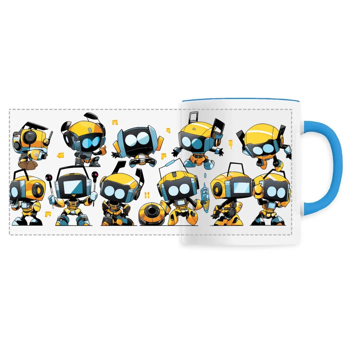 Mug design robots jouet - Cafétoile