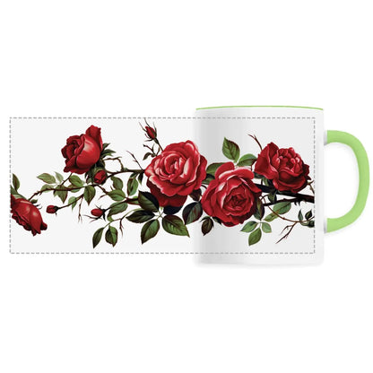 Mug design roses