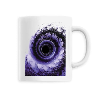 Mug design trou noir violet - Cafétoile